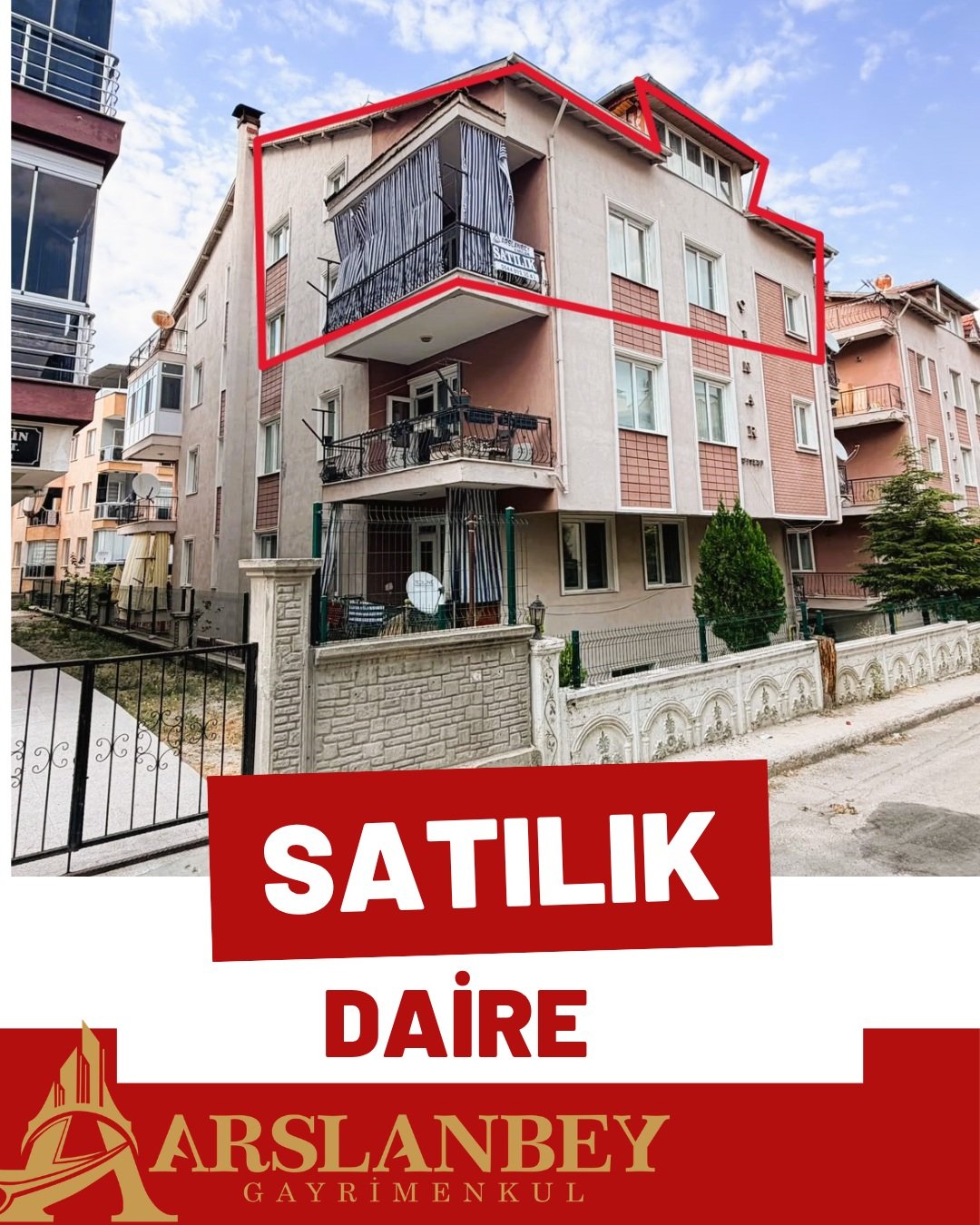 Evrim Emlak’tan eşyalı 2+0 kiralık daire