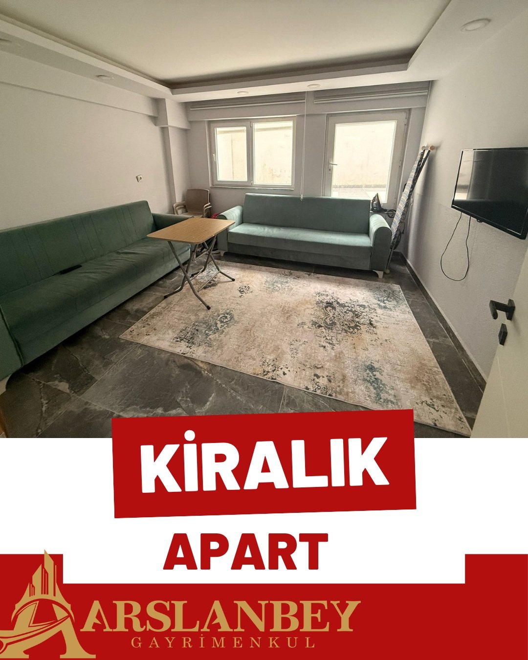 Burdur Evrim Emlak’tan 2+1 satılık daire
